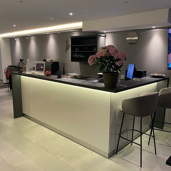 Gastro Theke, Hotel Theke, Empfangstheke, Bar, Lounge