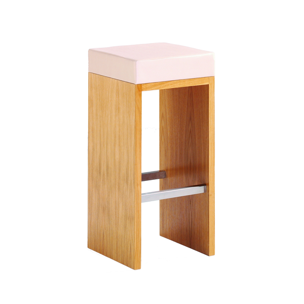 Barhocker Holz mit Polstersitz, Thekenhocker Holz, Barhocker für die Gastronomie