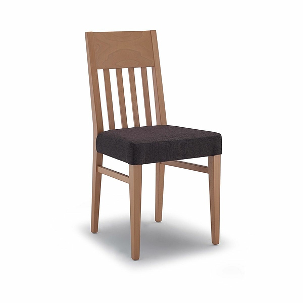 Stuhl Massivholz, Polsterstuhl, Gastro Möbel, Möbel für das Esszimmer