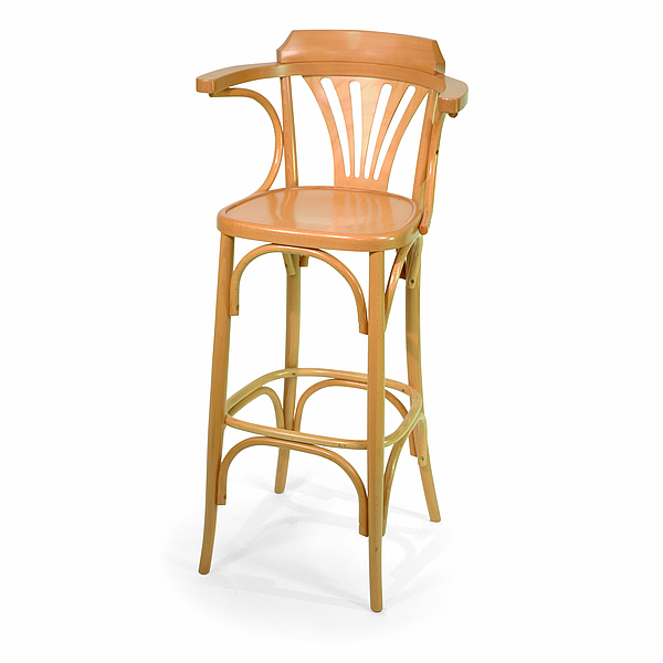 Barhocker Holz, Thekenhocker, Barstuhl, Bistro, Bar, Cafe