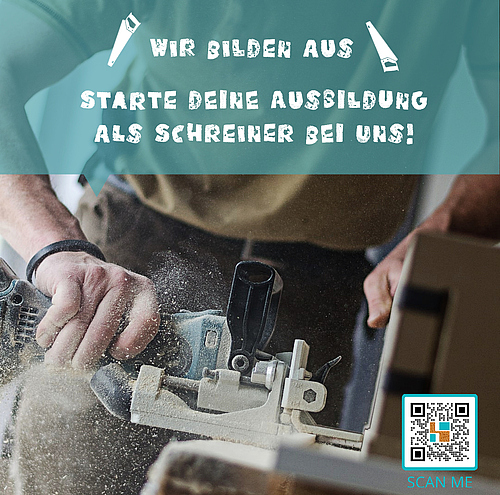 Ausbildung, Ausbildungsbetrieb, Schreiner, Schreinerlehre